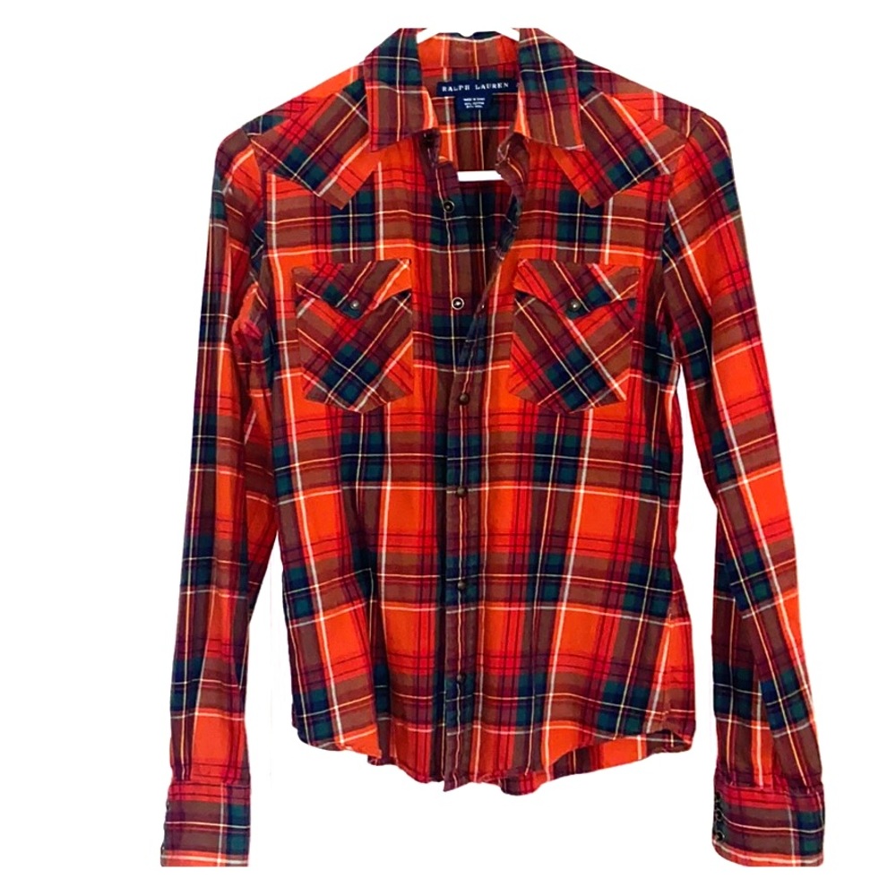 Ralph Lauren Western-Style Button Down